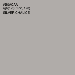 #B0ACAA - Silver Chalice Color Image